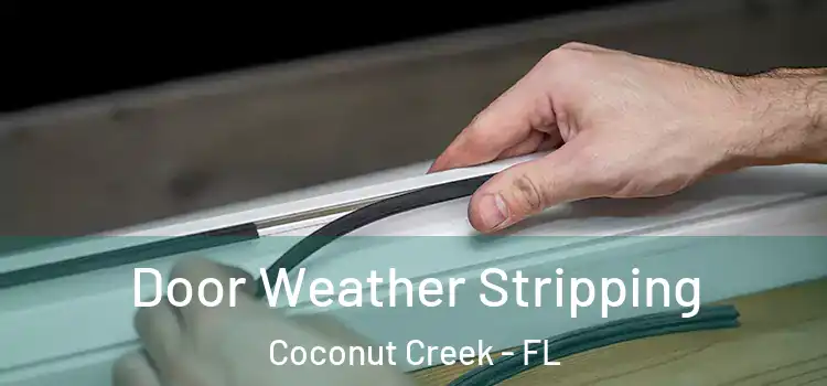 Door Weather Stripping Coconut Creek - FL